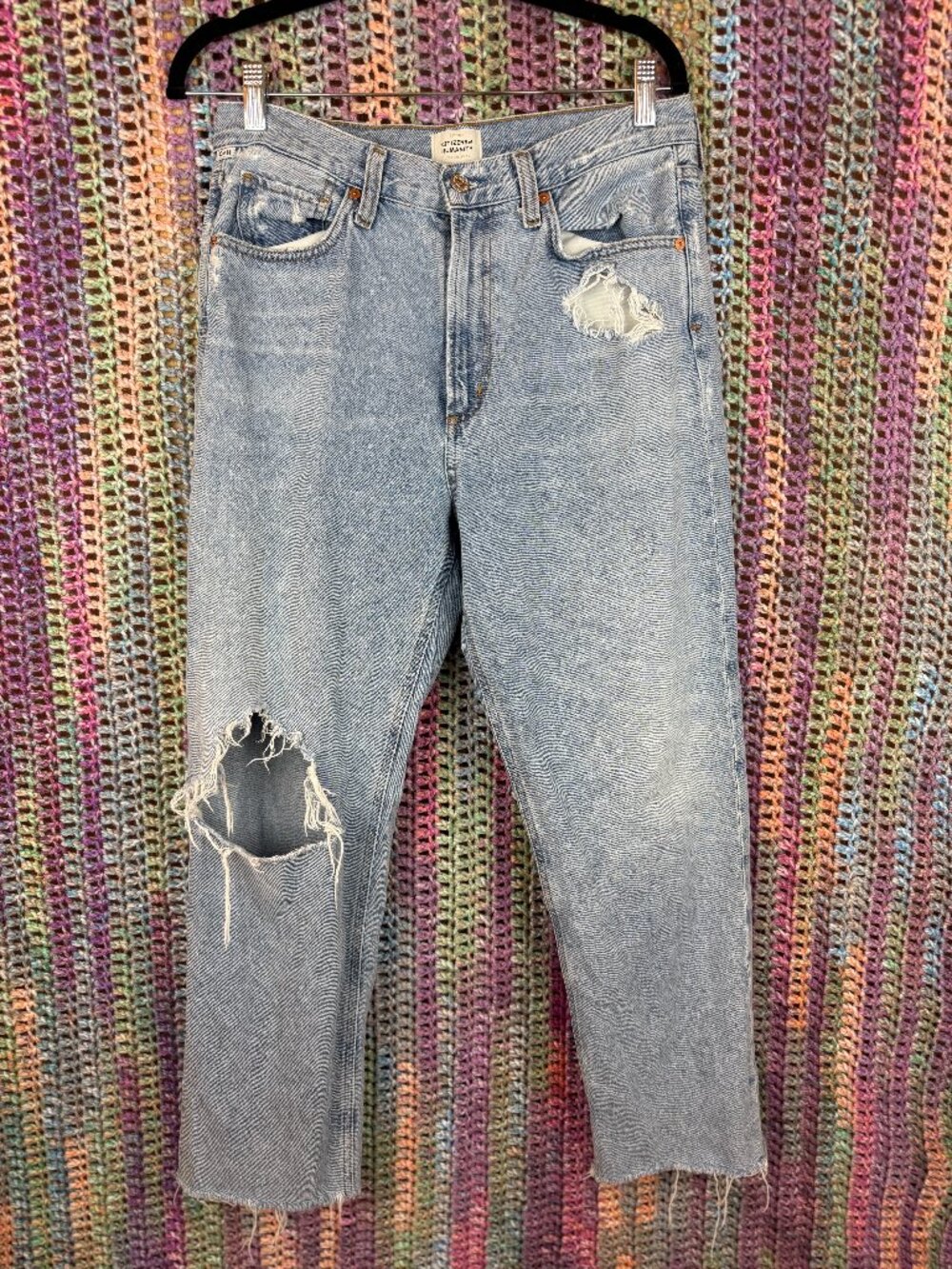 Citizens of Humanity Daphne Crop Denim Jeans (Size 28)